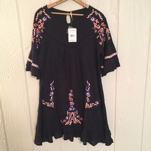 ✨NWT Free People Embroidered Dress